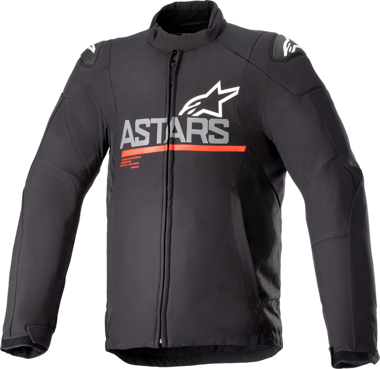 Alpinestars SMX Waterproof Jacket - Black/Dark Gray/Bright Red - 2XL
