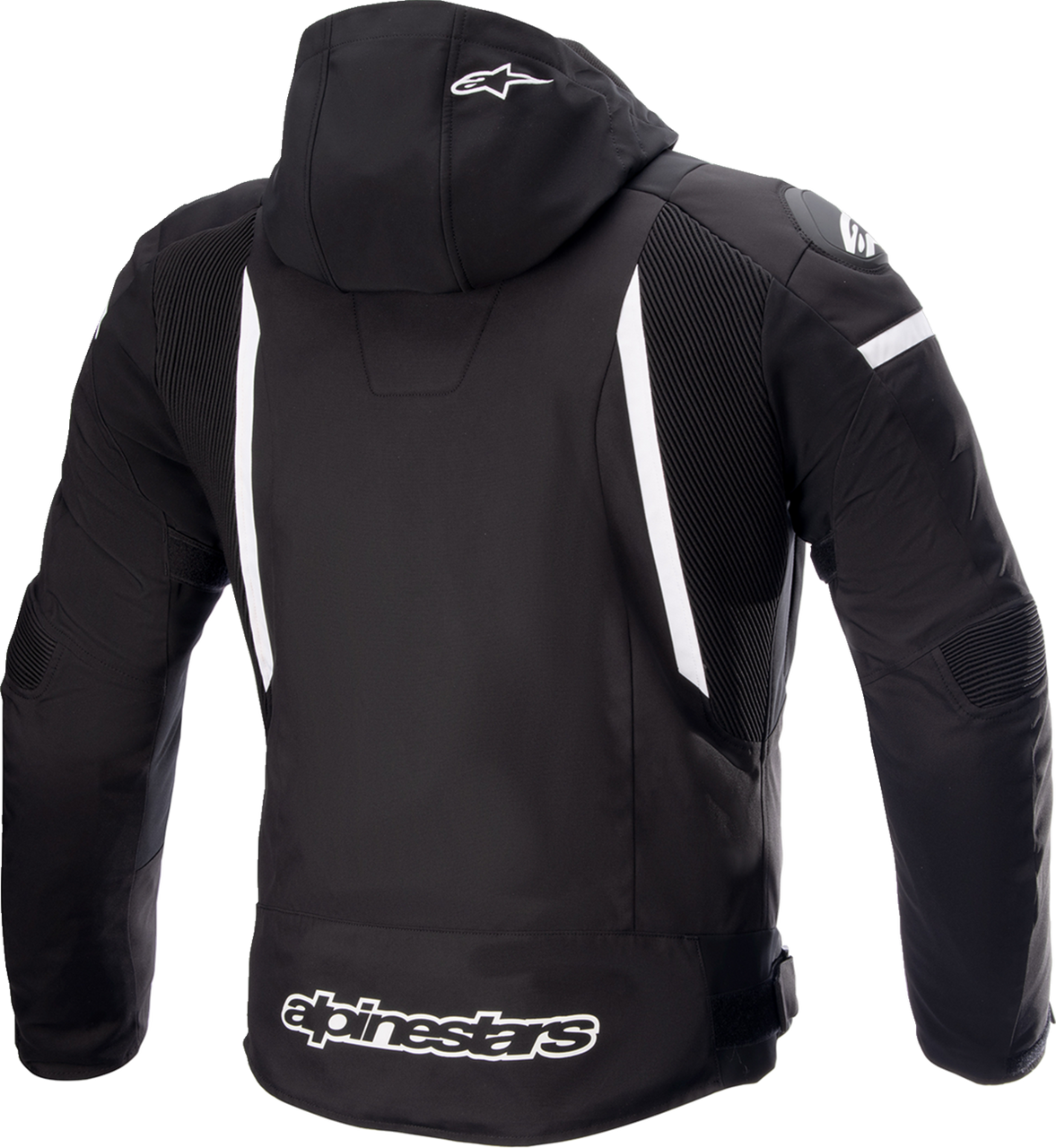 Alpinestars Zaca Waterproof Jacket - Black/White - 4XL