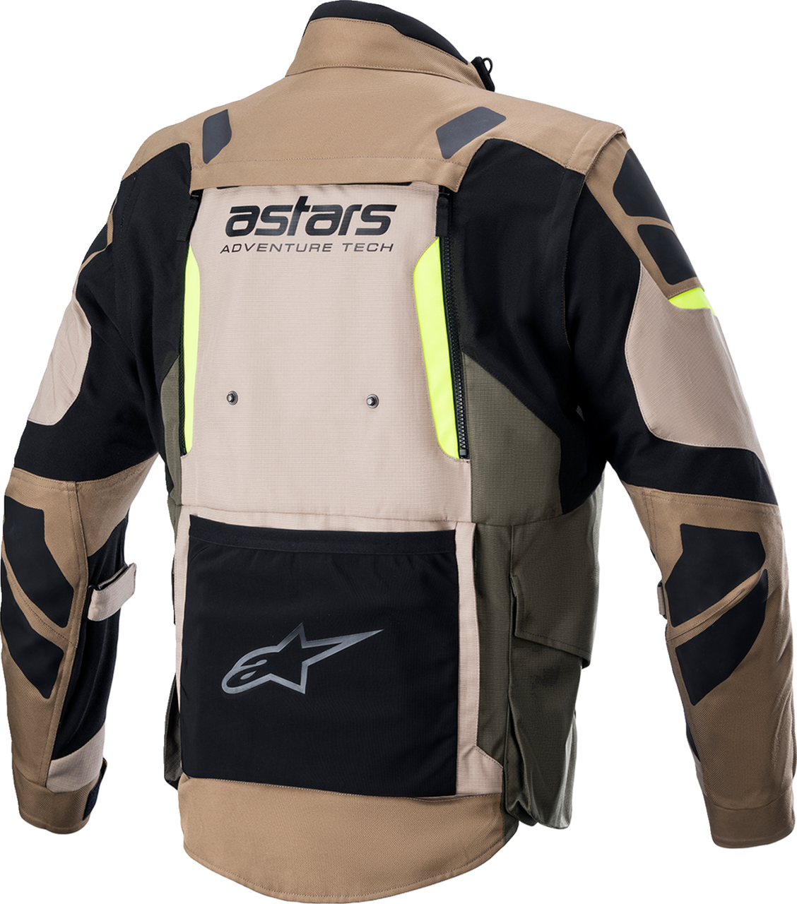 Alpinestars Halo Drystar® Jacket - Black/Sand/Yellow - Large