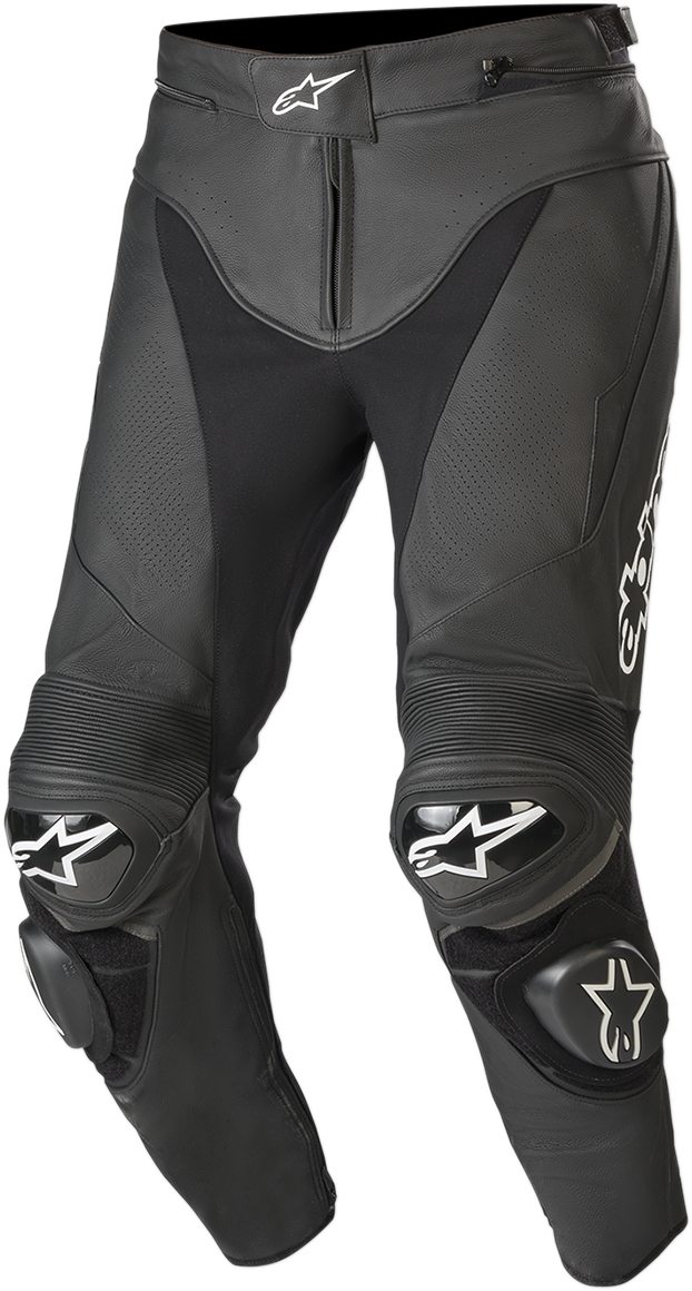 Alpinestars Track v2 Leather Pants - Black - US 36 / EU 52