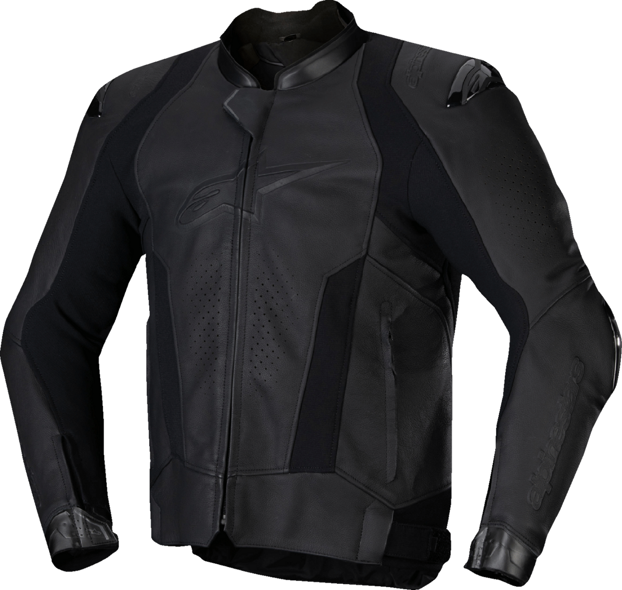 Alpinestars Missile v3 Leather Jacket - Black/Black - US 40 / EU 50