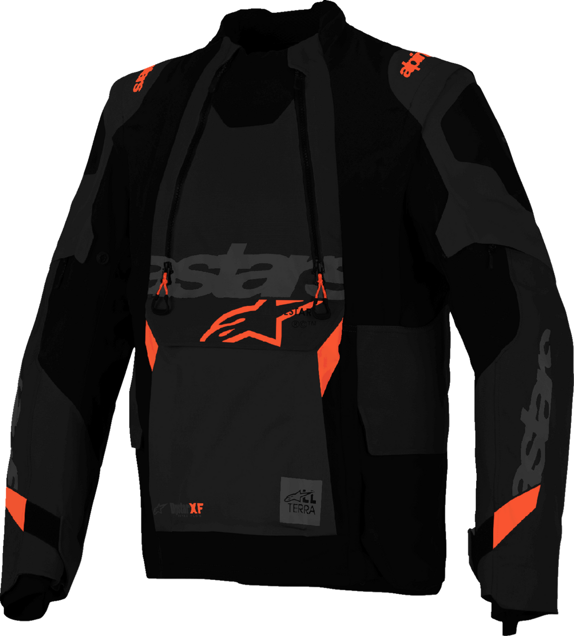 Alpinestars Halo Pro Drystar® XF Laminated Jacket - Black/Dark Shadow - 4XL