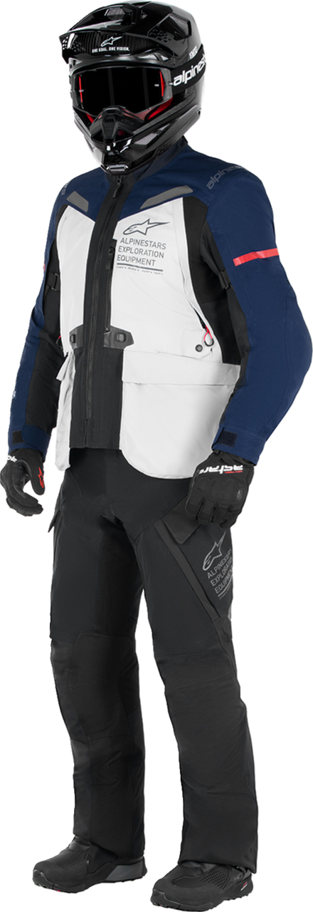 Alpinestars ST-7 2L Gore-Tex Jacket - Ice Gray/Dark Blue/Black - Small