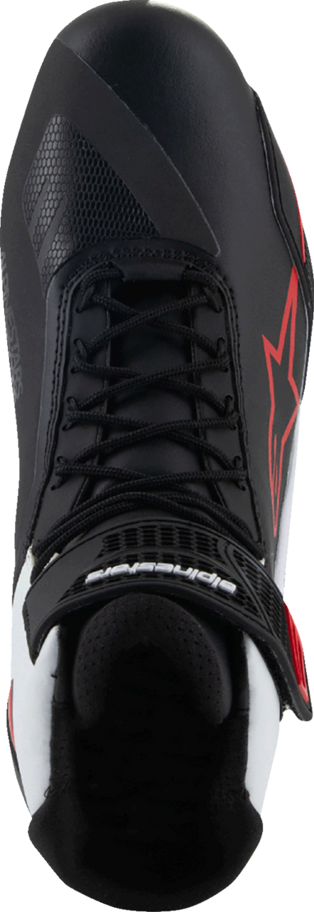 Alpinestars Faster-4 Shoes - Black/White/Red - US 10