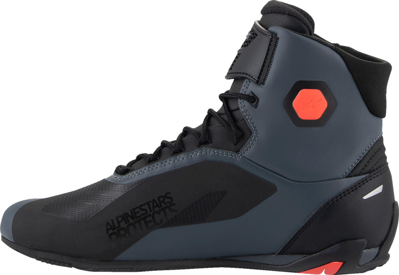 Alpinestars Faster-4 Shoes - Black/Gray/Red - US 10