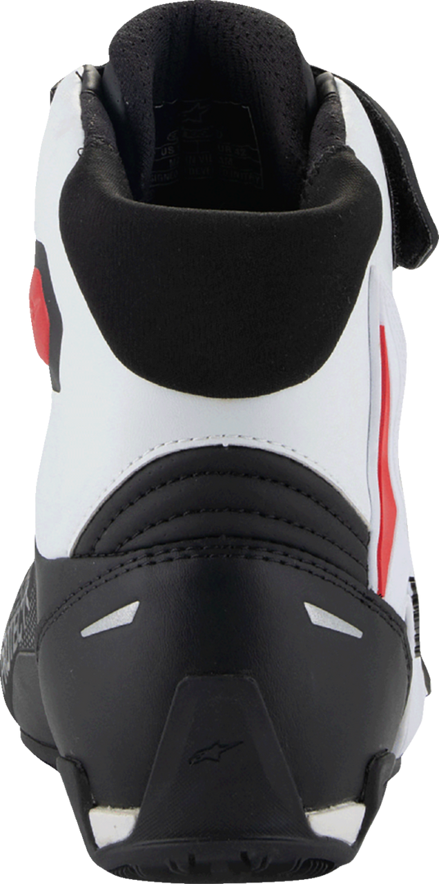 Alpinestars Faster-4 Shoes - Black/White/Red - US 10.5