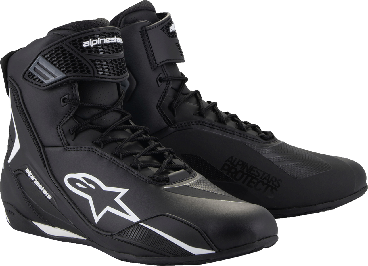 Alpinestars Faster-4 Shoes - Black/White - US 13