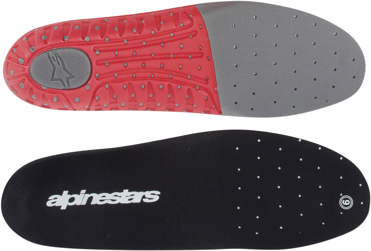 Alpinestars Tech 7 Footbed - Gray/Red - Size 10