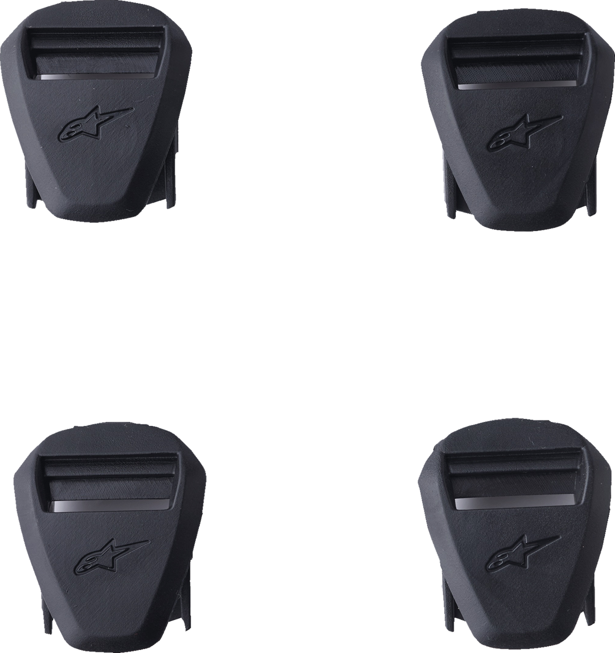 Alpinestars Strap Lock Set Replacement - Tech 7 - Black