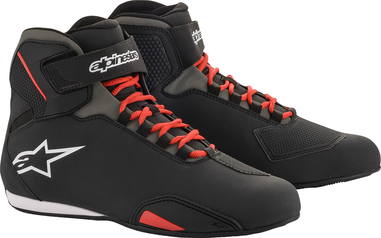Alpinestars Sektor Shoes - Black/Red - US 7 / EU 39