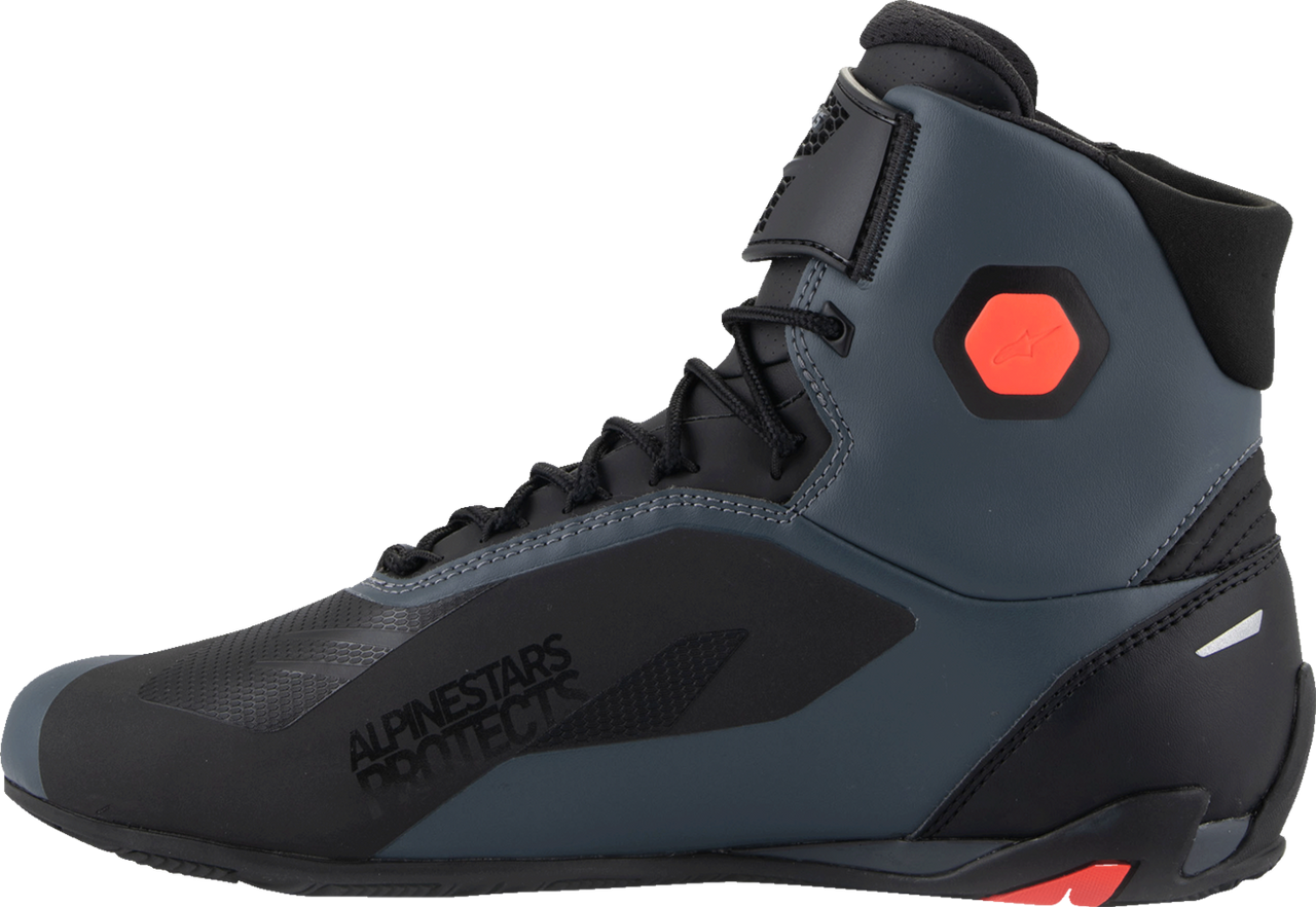 Alpinestars Faster-4 Shoes - Black/Gray/Red - US 8