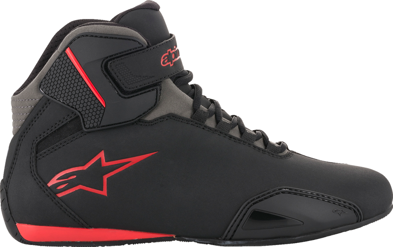 Alpinestars Sektor Shoes - Black/Gray/Red - US 14 / EU 48