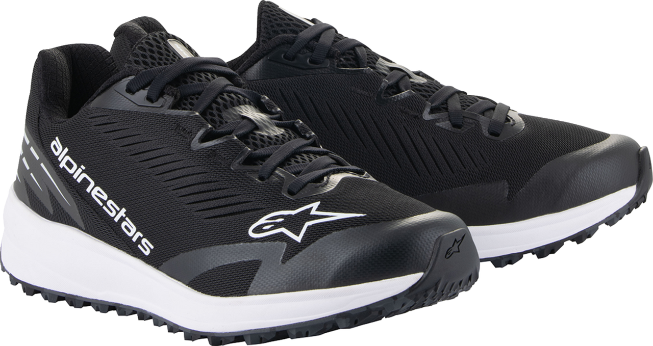 Alpinestars Meta Road V2 Shoes - Black/White - US 13.5