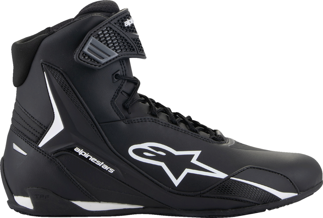 Alpinestars Faster-4 Shoes - Black/White - US 13.5