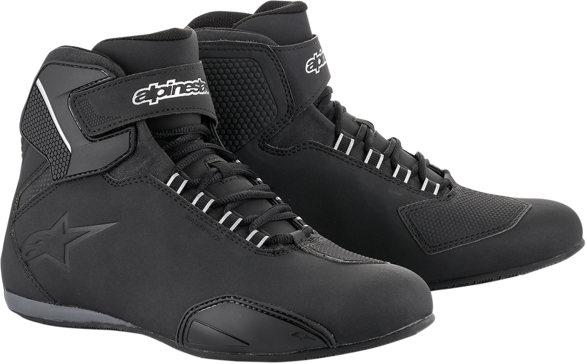 Alpinestars Sektor Waterproof Shoes - Black - US 12 / EU 45.5