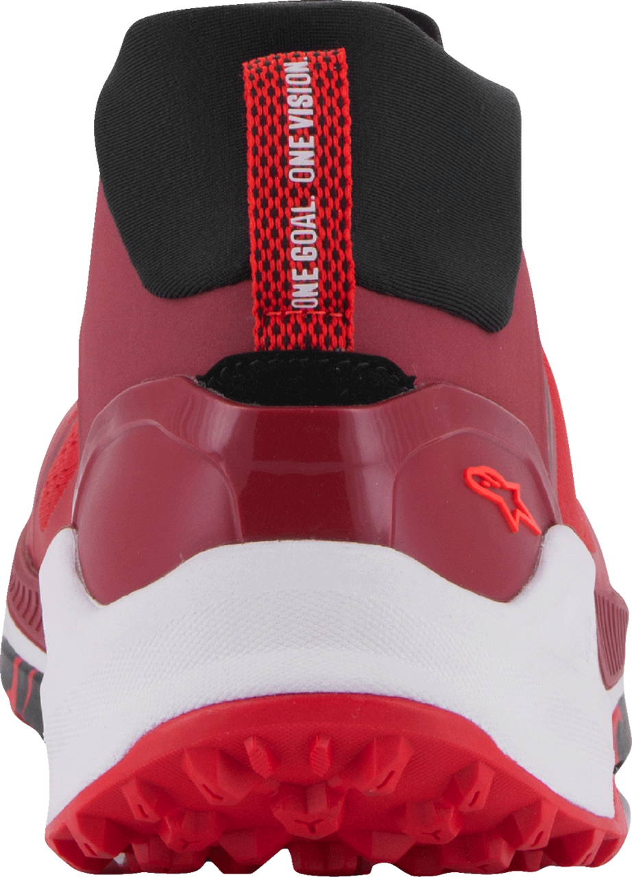 Alpinestars Meta XR v2 Shoes - Bright Red/Dark Red/White - US 9 / EU 42