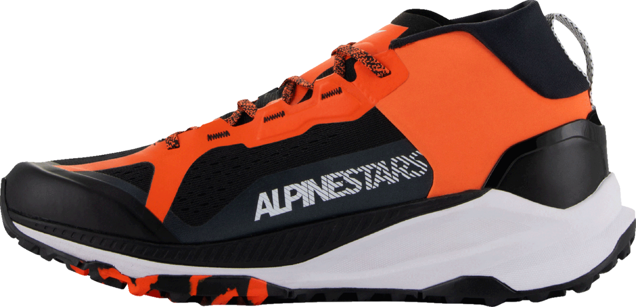 Alpinestars Meta XR v2 Shoes - Black/Orange/White - US 8 / EU 40.5