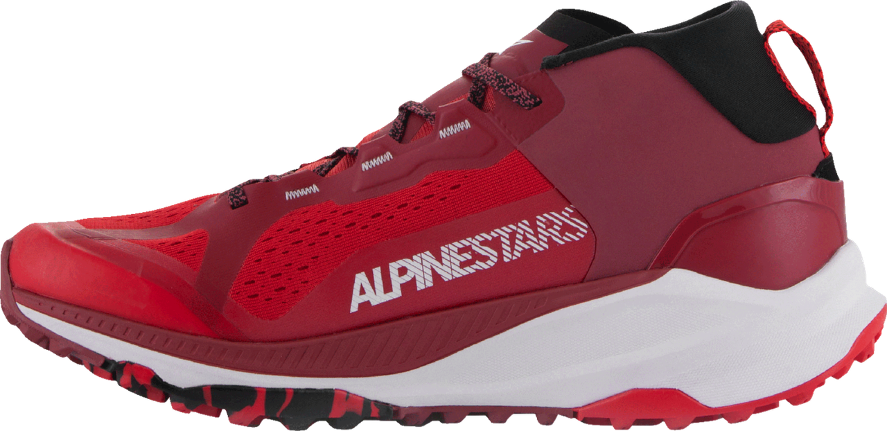 Alpinestars Meta XR v2 Shoes - Bright Red/Dark Red/White - US 12.5 / EU 46