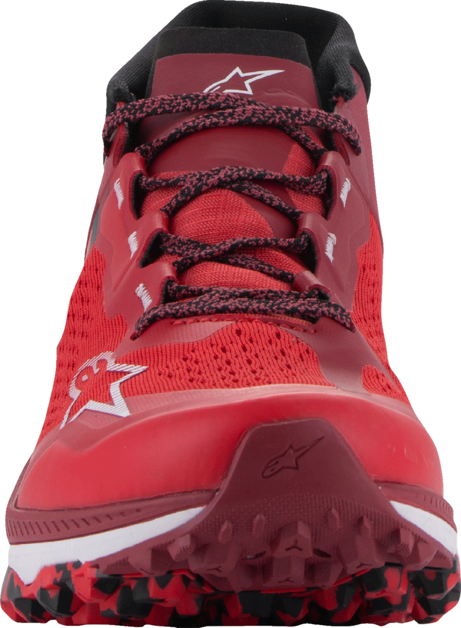 Alpinestars Meta XR v2 Shoes - Bright Red/Dark Red/White - US 9.5 / EU 42.5
