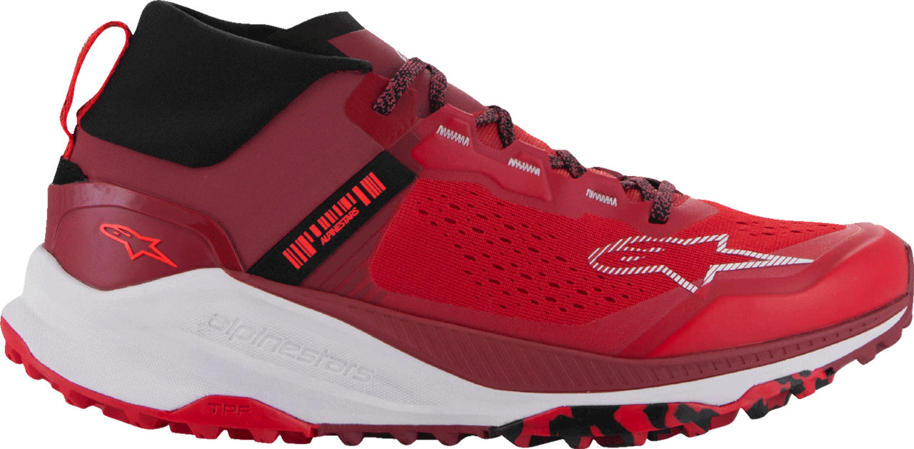 Alpinestars Meta XR v2 Shoes - Bright Red/Dark Red/White - US 8.5 / EU 41