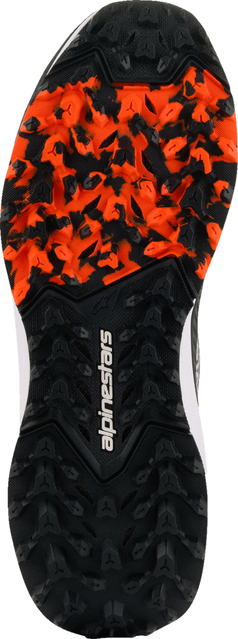 Alpinestars Meta XR v2 Shoes - Black/Orange/White - US 13.5 / EU 47.5