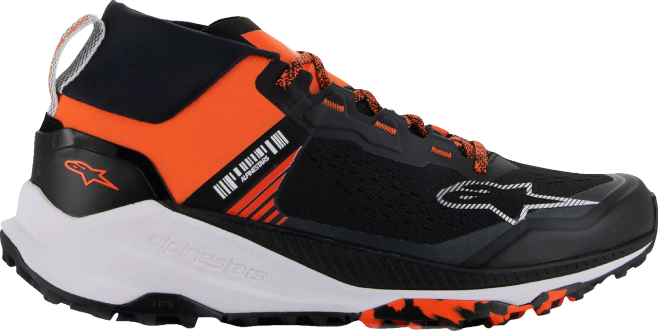Alpinestars Meta XR v2 Shoes - Black/Orange/White - US 13 / EU 47