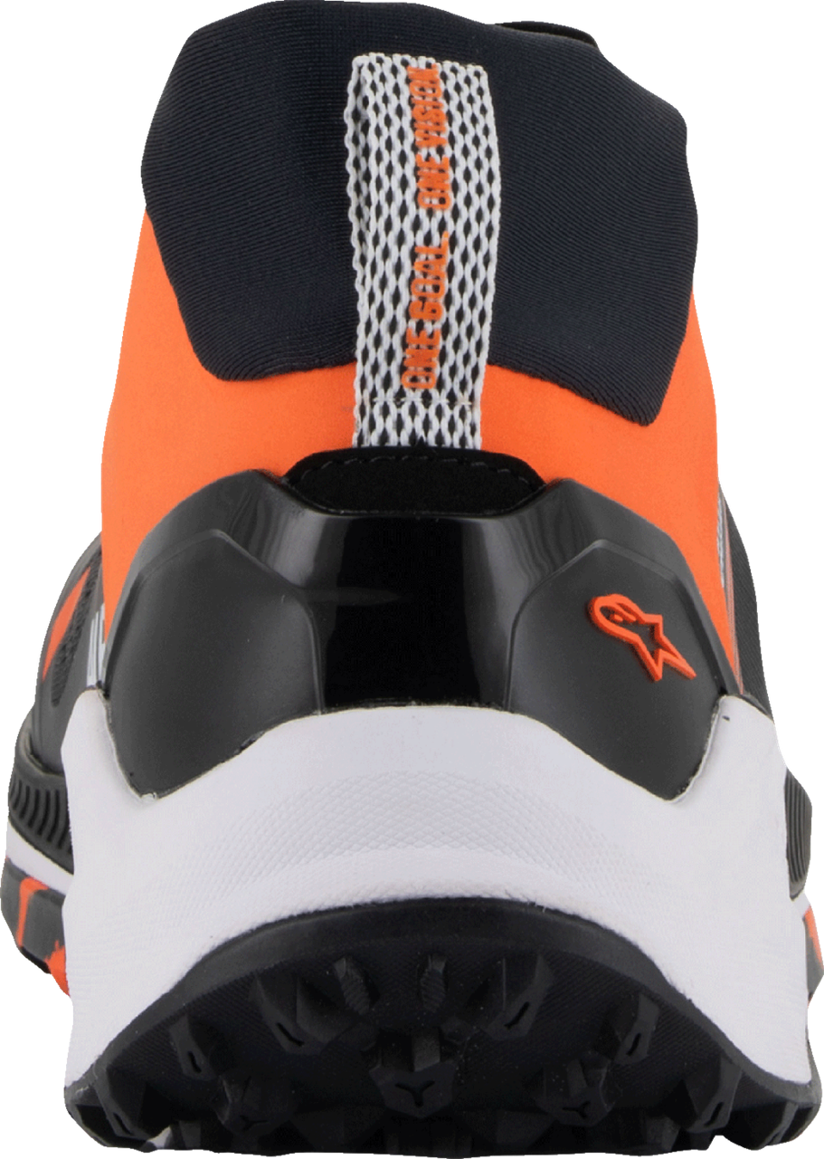 Alpinestars Meta XR v2 Shoes - Black/Orange/White - US 10 / EU 43
