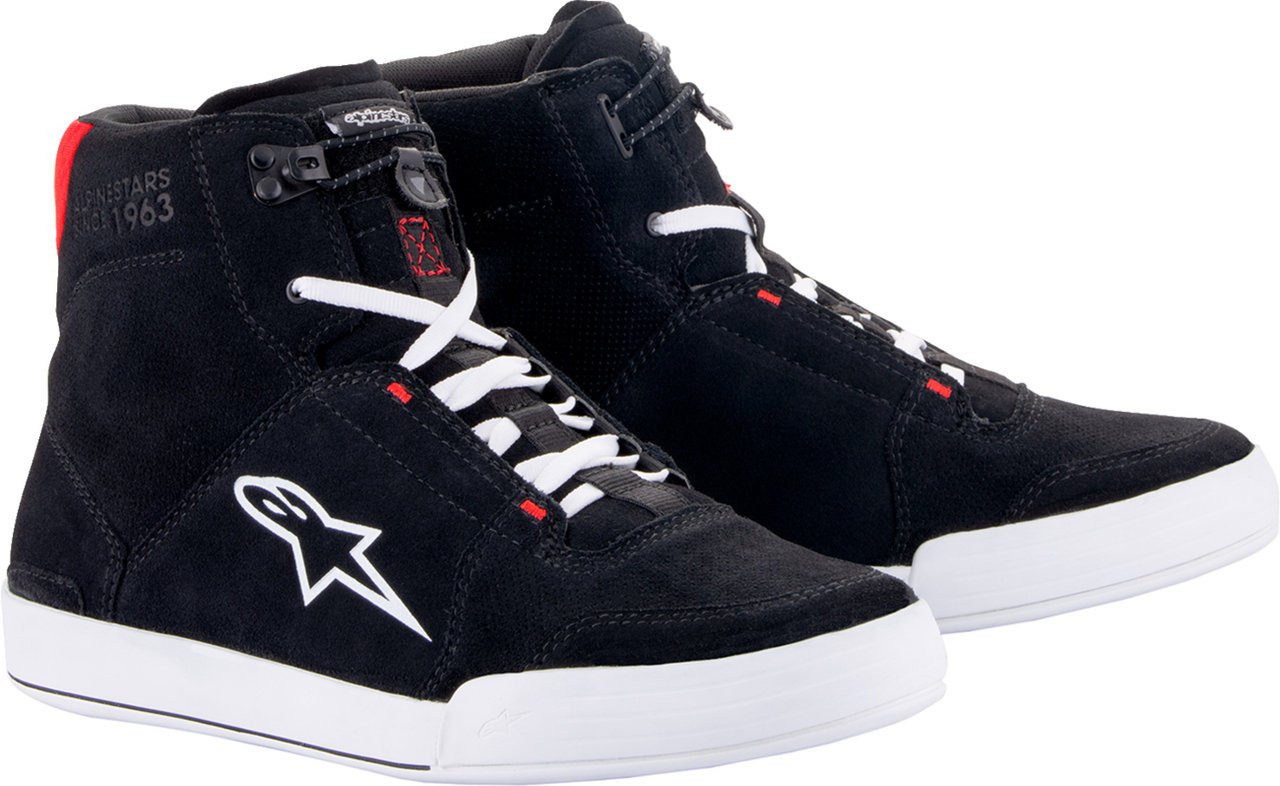 Alpinestars Chrome Shoes - Black/White/Red - US 11.5 / EU 45