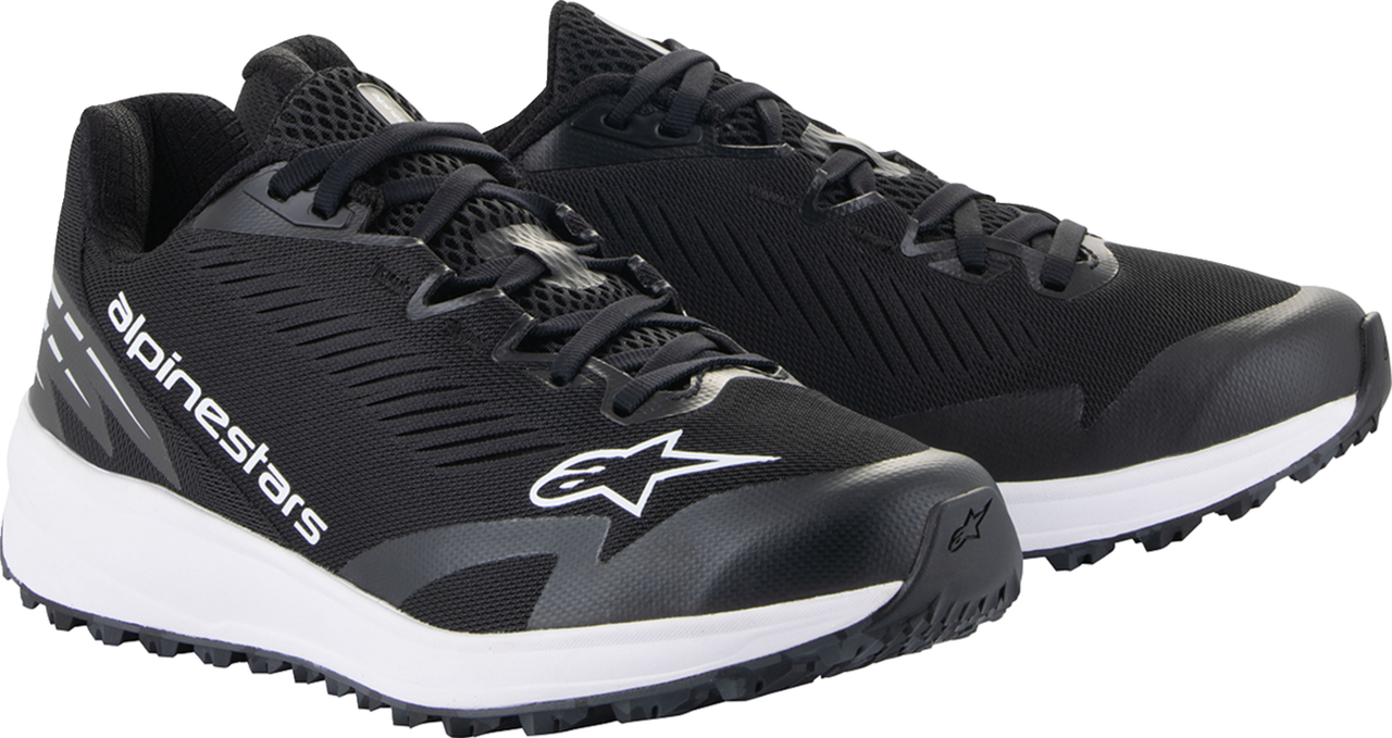 Alpinestars Meta Road V2 Shoes - Black/White - US 11.5