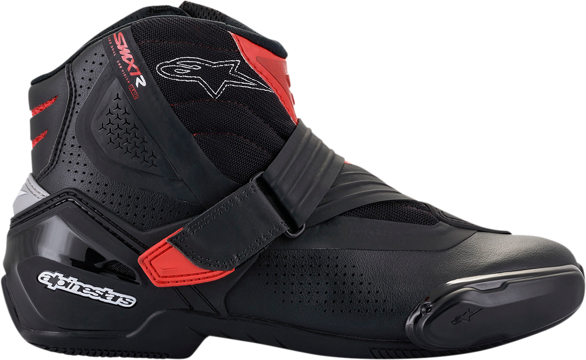 Alpinestars SMX1-R V2 Boots - Black/Red - US 7.5 / EU 41