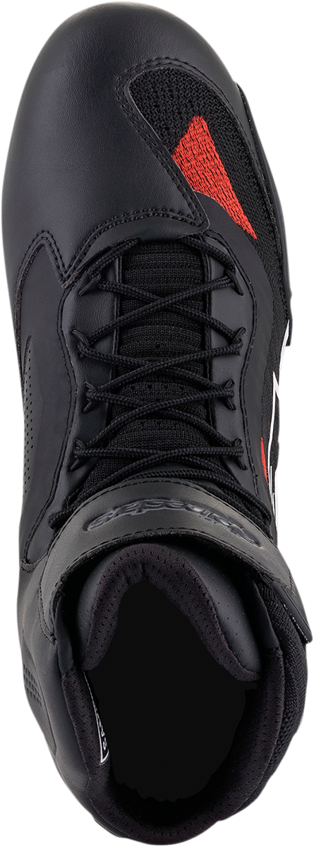 Alpinestars Faster-3 Rideknit® Shoes - Black/Gray/Red - US 13.5 / EU 47.5
