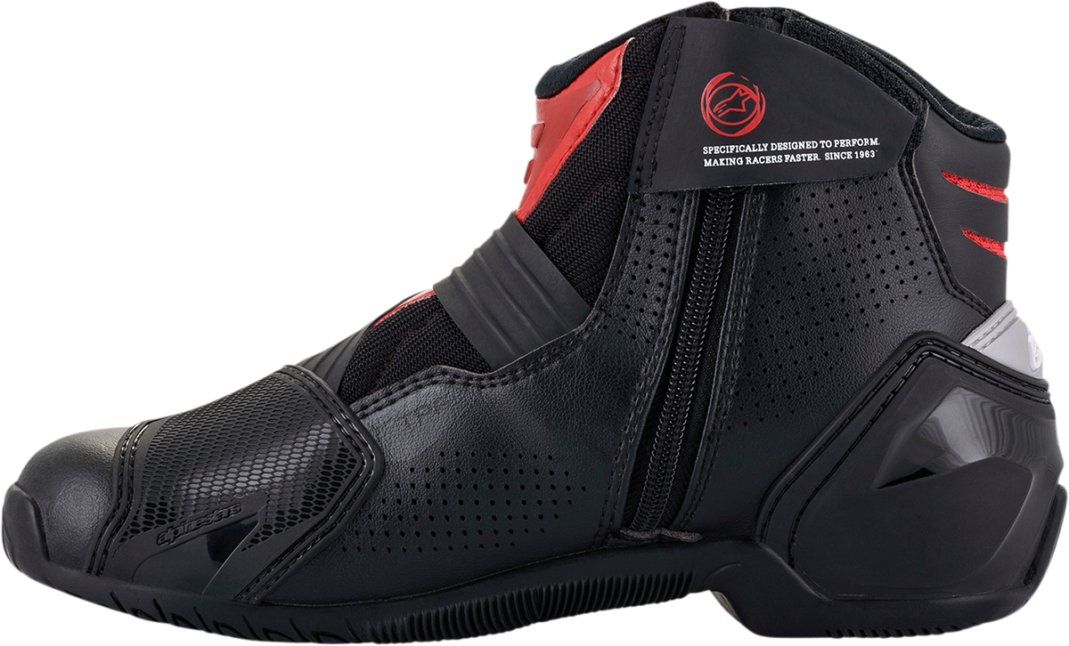 Alpinestars SMX1-R V2 Boots - Black/Red - US 11.5 / EU 46