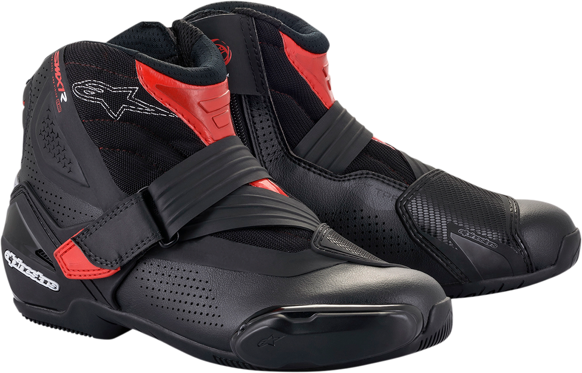 Alpinestars SMX1-R V2 Boots - Black/Red - US 9.5 / EU 44