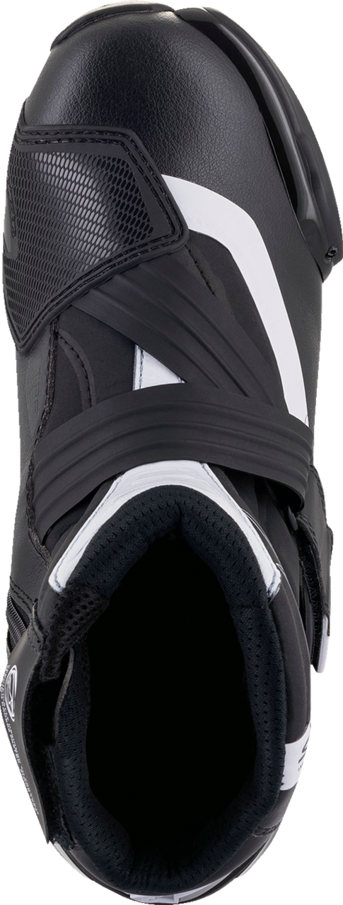 Alpinestars SMX-1 R v2 Boots - Black/White - US 12.5 / EU 48