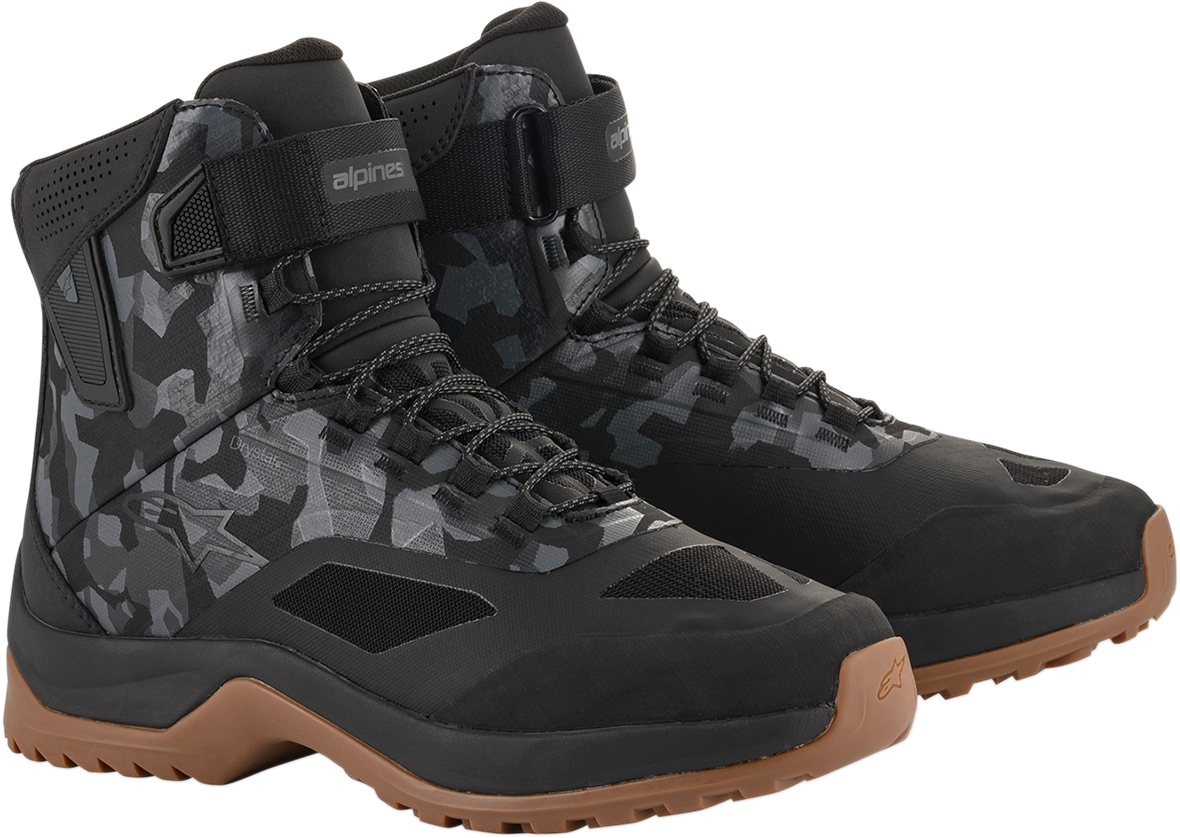Alpinestars CR-6 Drystar® Shoes - Black/Gray/Gunmetal - US 8