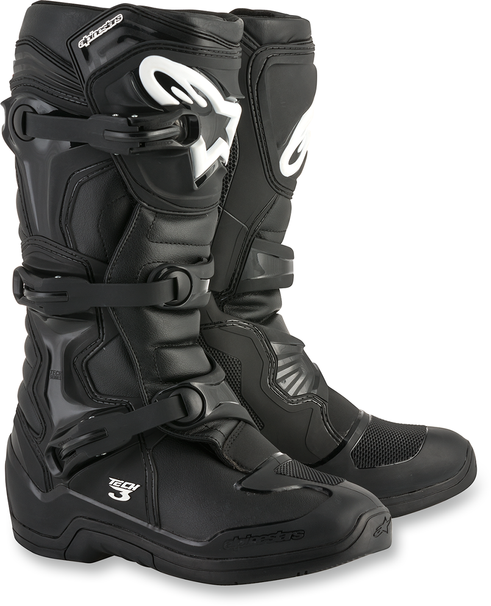 Alpinestars Tech 3 Boots - Black - US 13 / EU 48