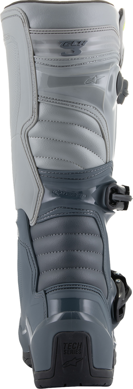 Alpinestars Tech 3 Boots - Gray/Black - US 14 / EU 49.5