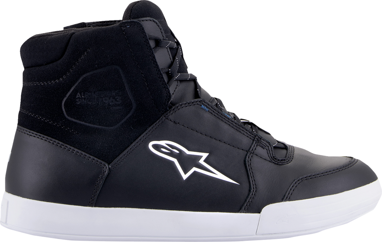 Alpinestars Chrome Shoes - Waterproof - Black/White - US 11 / EU 44