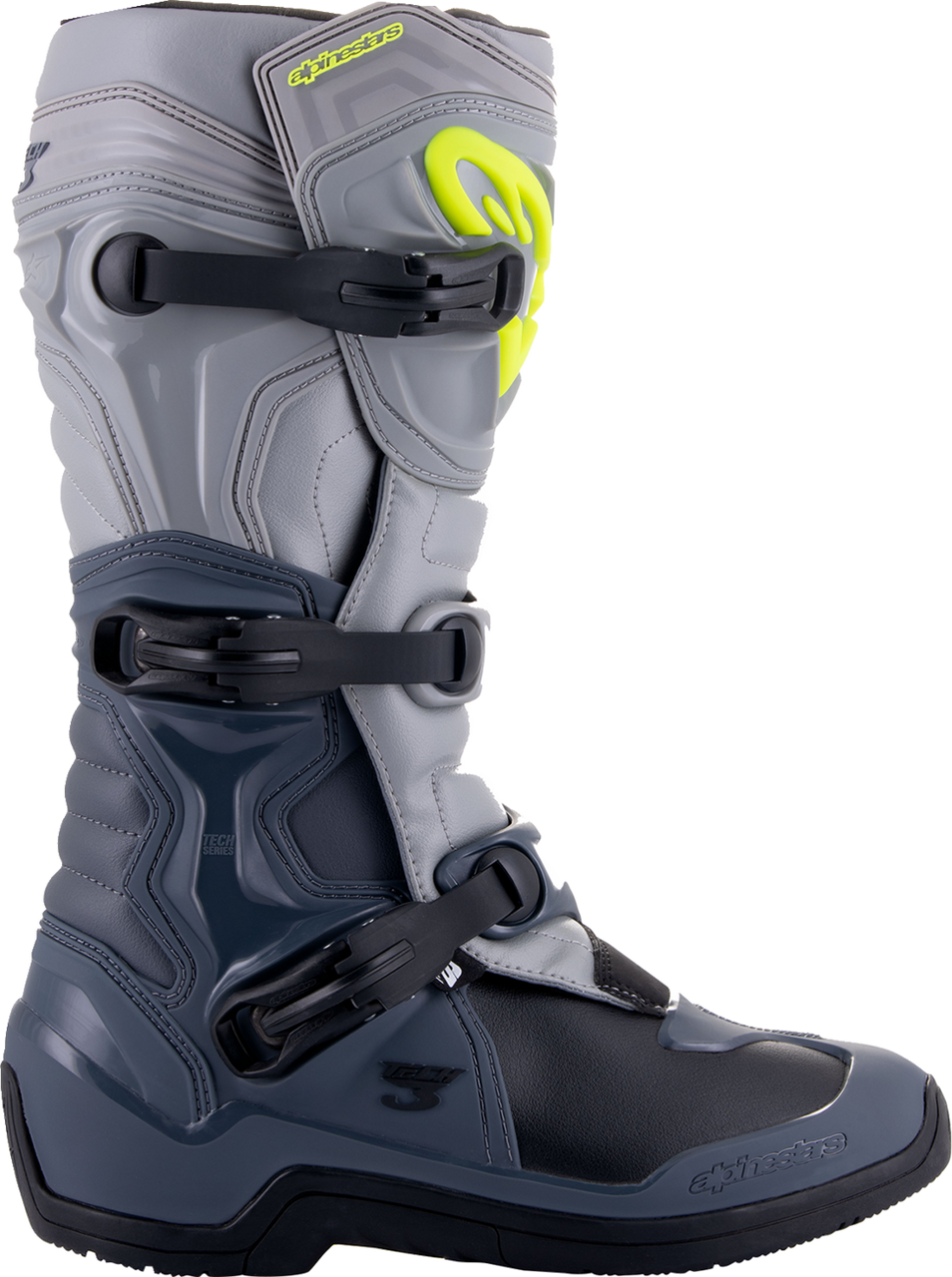 Alpinestars Tech 3 Boots - Gray/Black - US 11 / EU 45.5