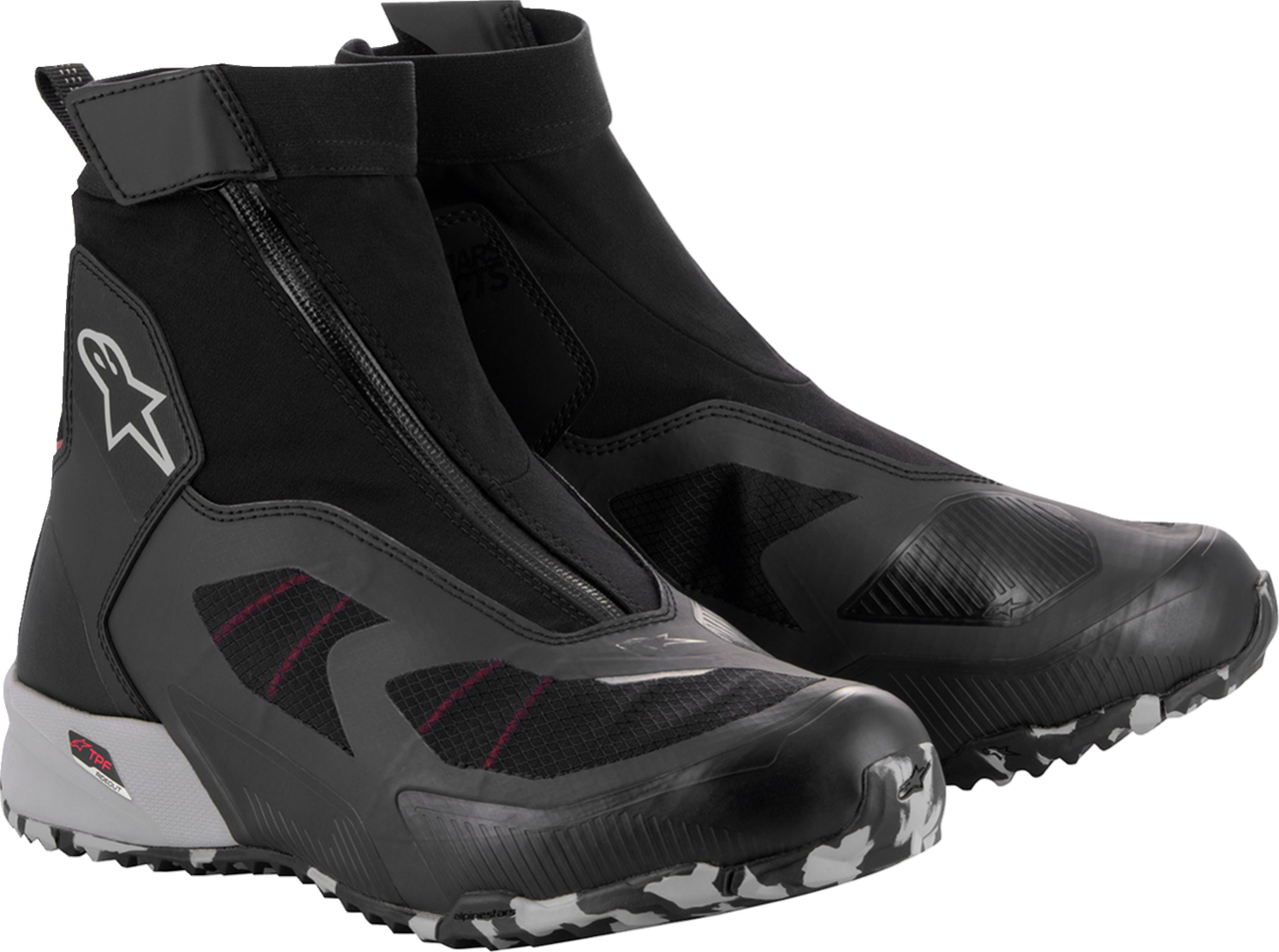Alpinestars CR-8 Gore-Tex® Shoes - Black/Grey/Red - US 11.5 / EU 45