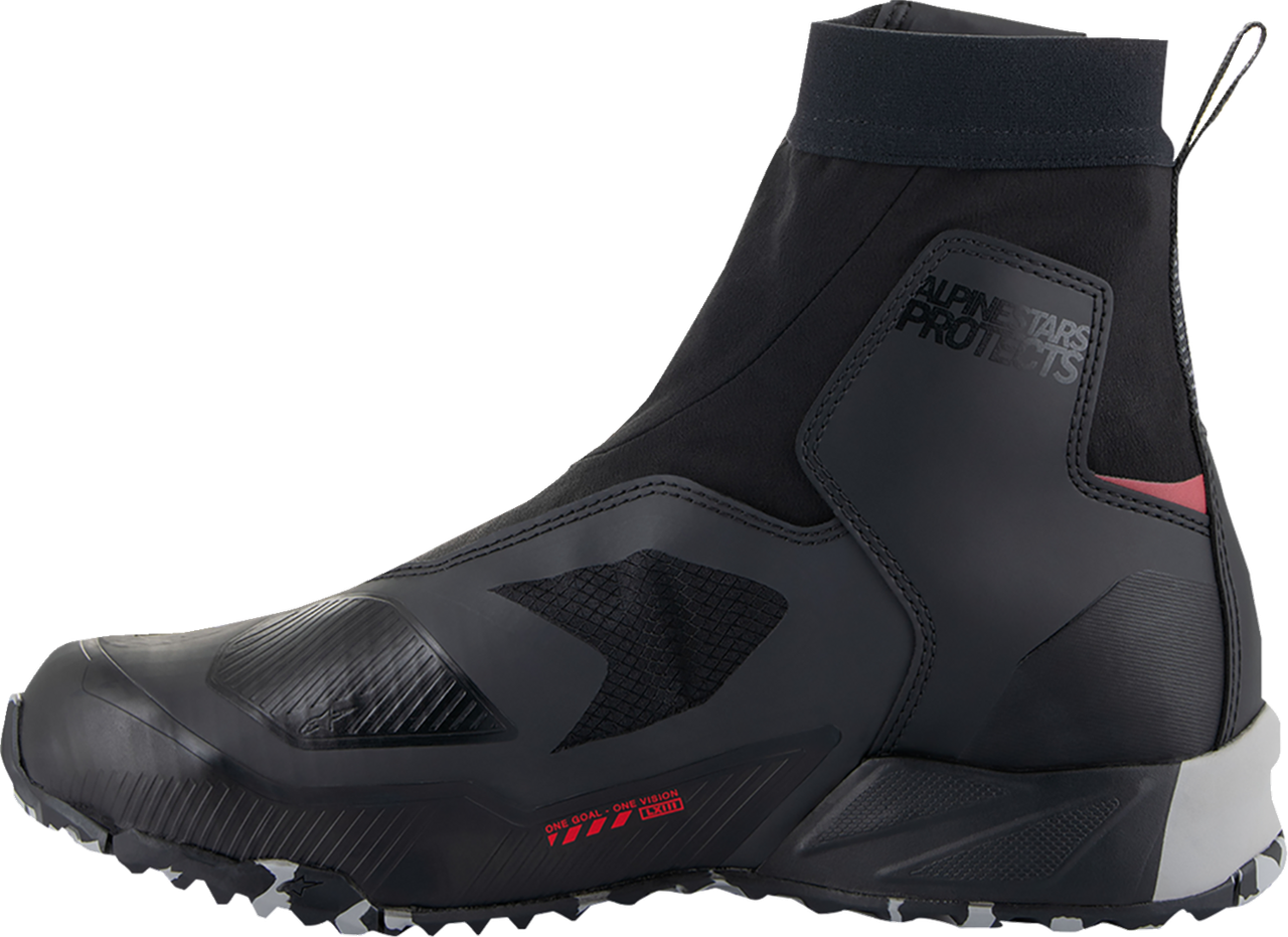 Alpinestars CR-8 Gore-Tex® Shoes - Black/Grey/Red - US 12.5 / EU 46