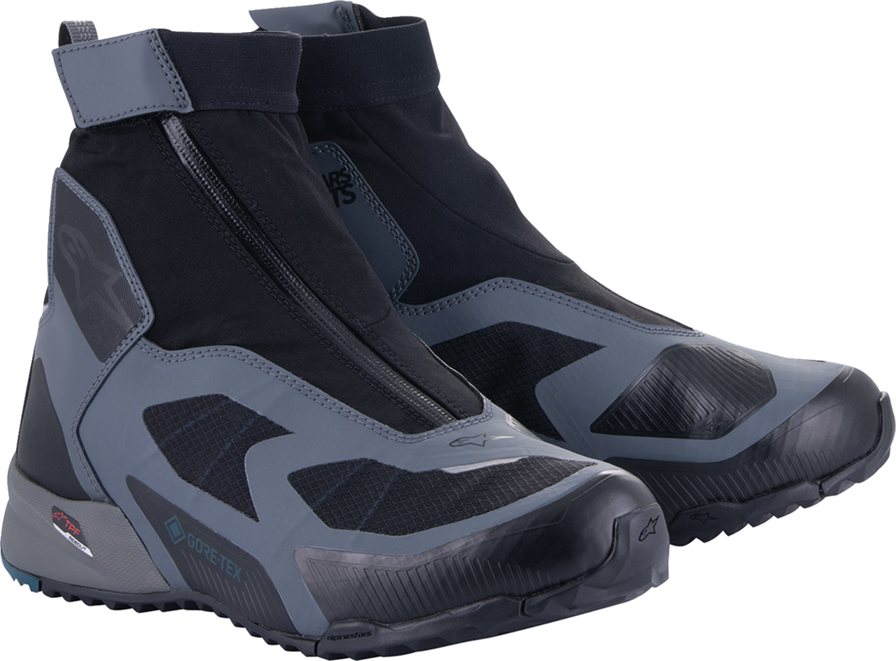 Alpinestars CR-8 Gore-Tex® Shoes - Black/Grey/Blue - US 11 / EU 44
