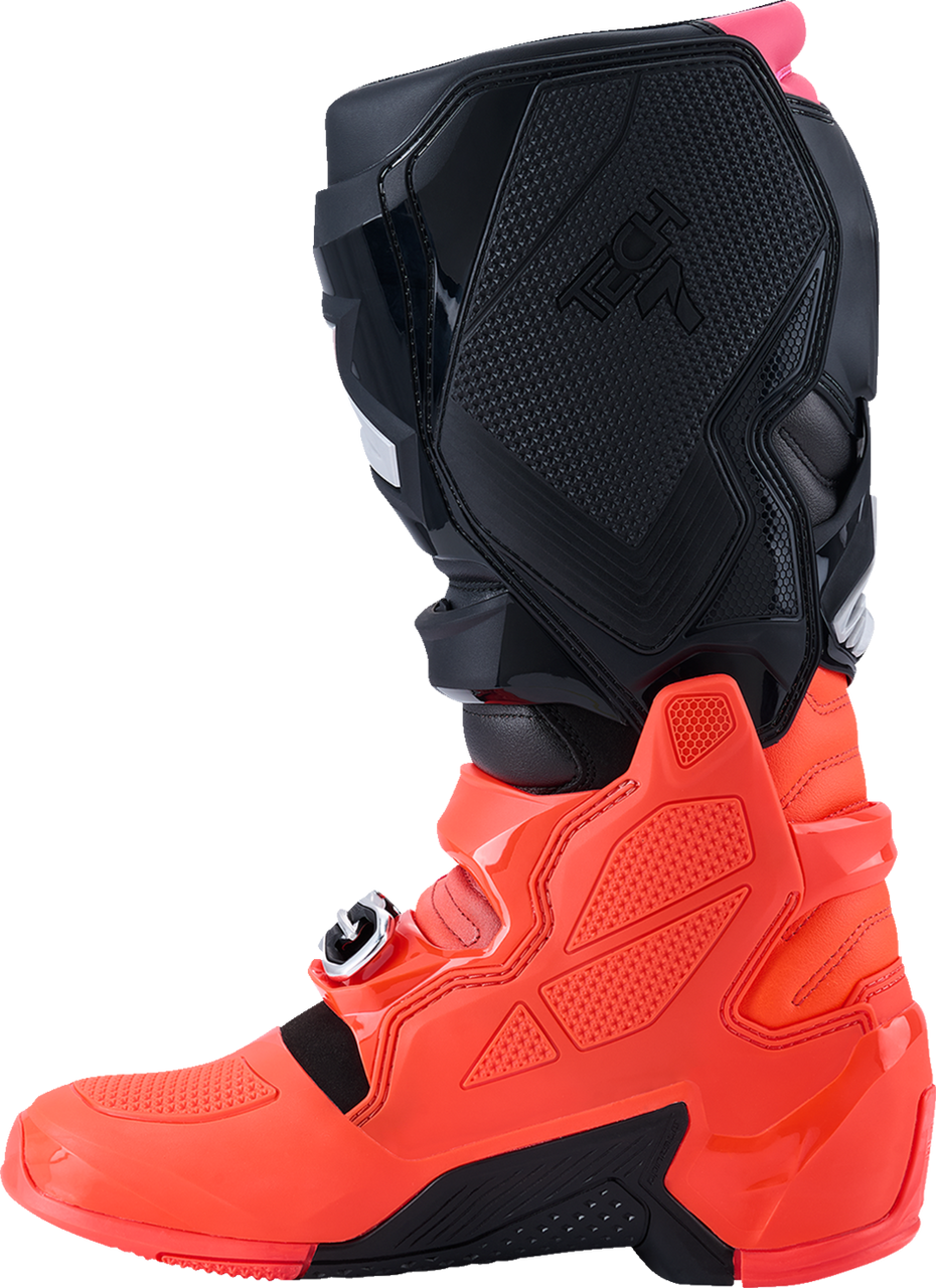 Alpinestars Tech 7 Boots - Black/Fluorescent Red/Fluorescent Pink - US 11 / EU 45.5