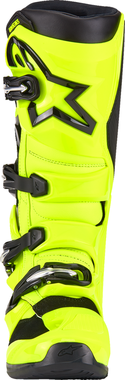 Alpinestars Tech 7 Boots - Fluorescent Yellow/Black - US 10 / EU 44.5