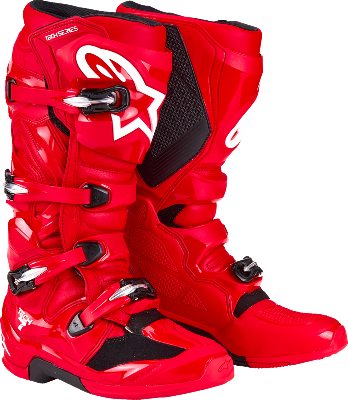 Alpinestars Tech 7 Boots - Bright Red - US 12 / EU 47