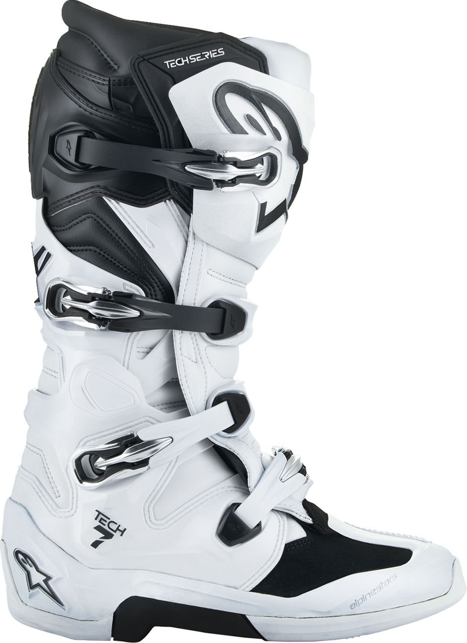 Alpinestars Tech 7 Boots - White/Black - US 16 / EU 52
