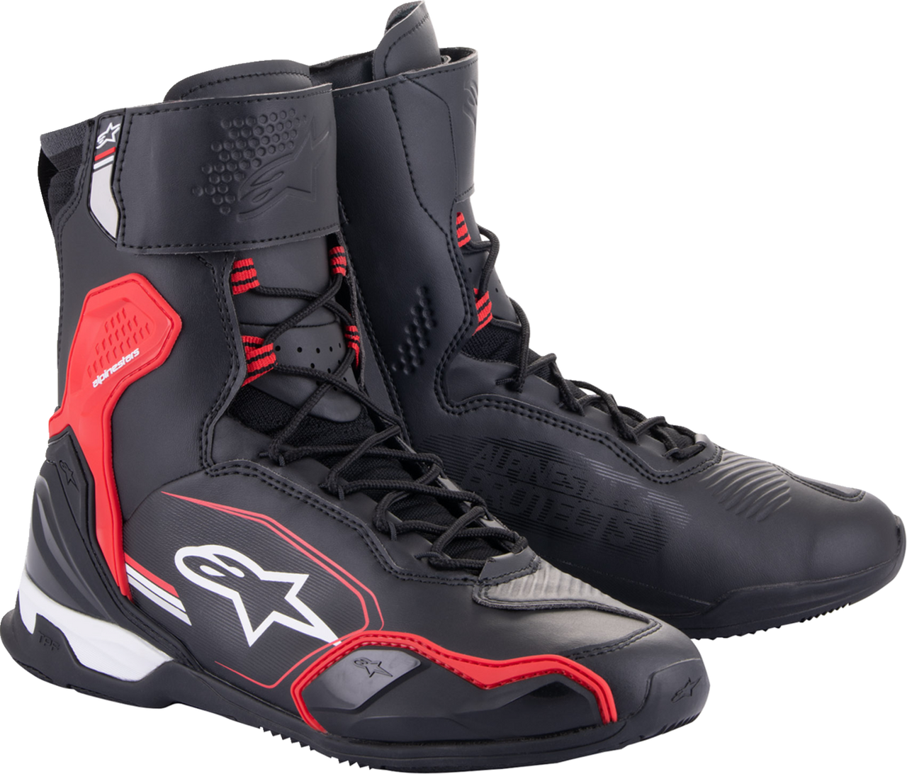 Alpinestars Superfaster Shoe - Black/Red/White - US 12