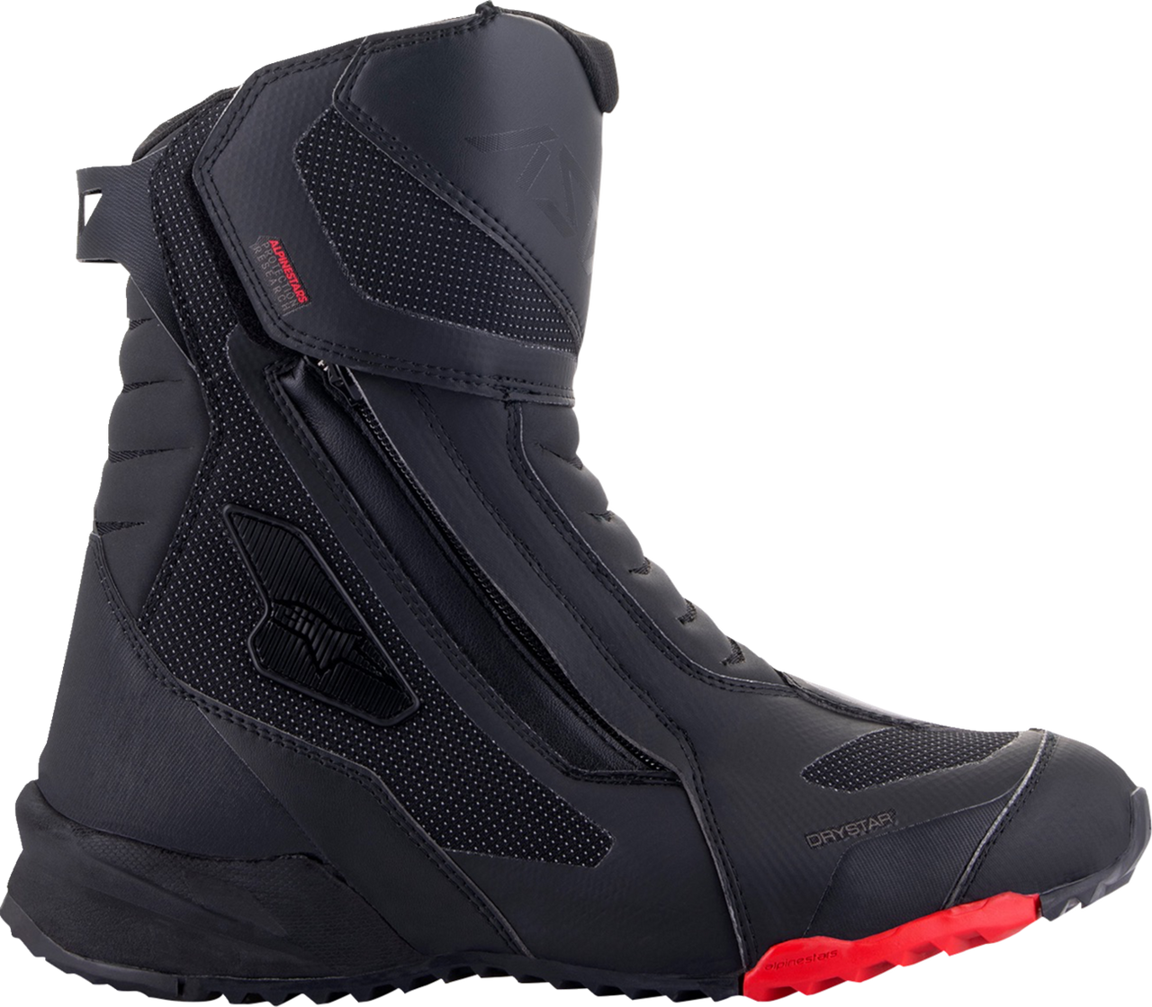 Alpinestars RT-7 Drystar® Boots - Black/Red - US 12.5 / EU 48