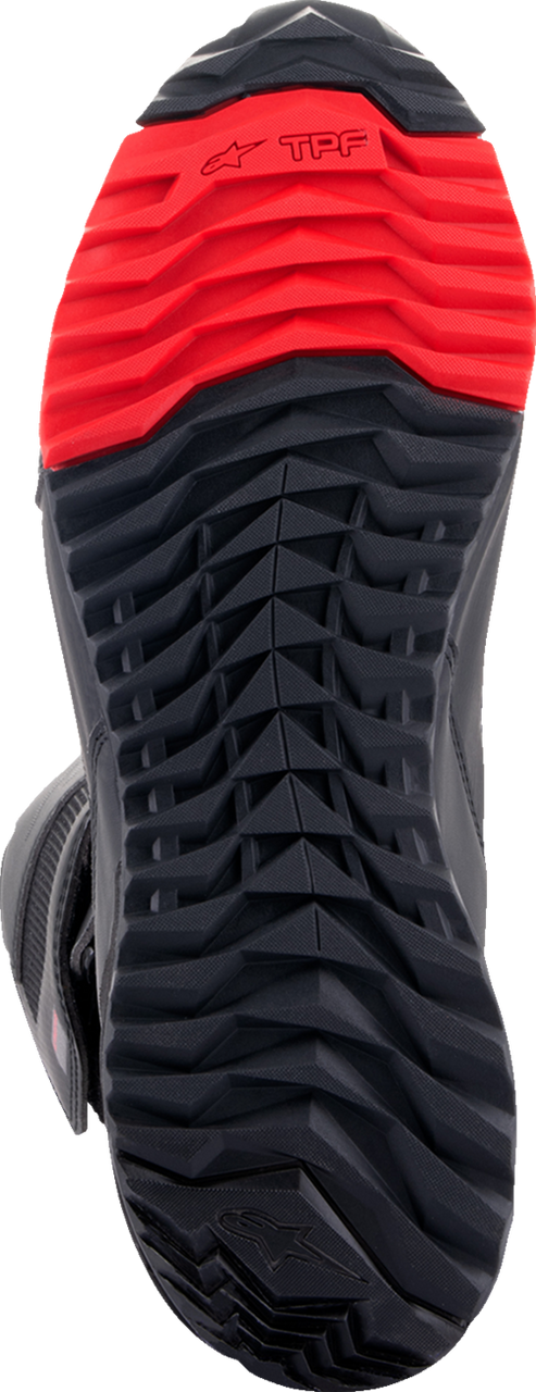 Alpinestars RT-7 Drystar® Boots - Black/Red - US 9.5 / EU 44