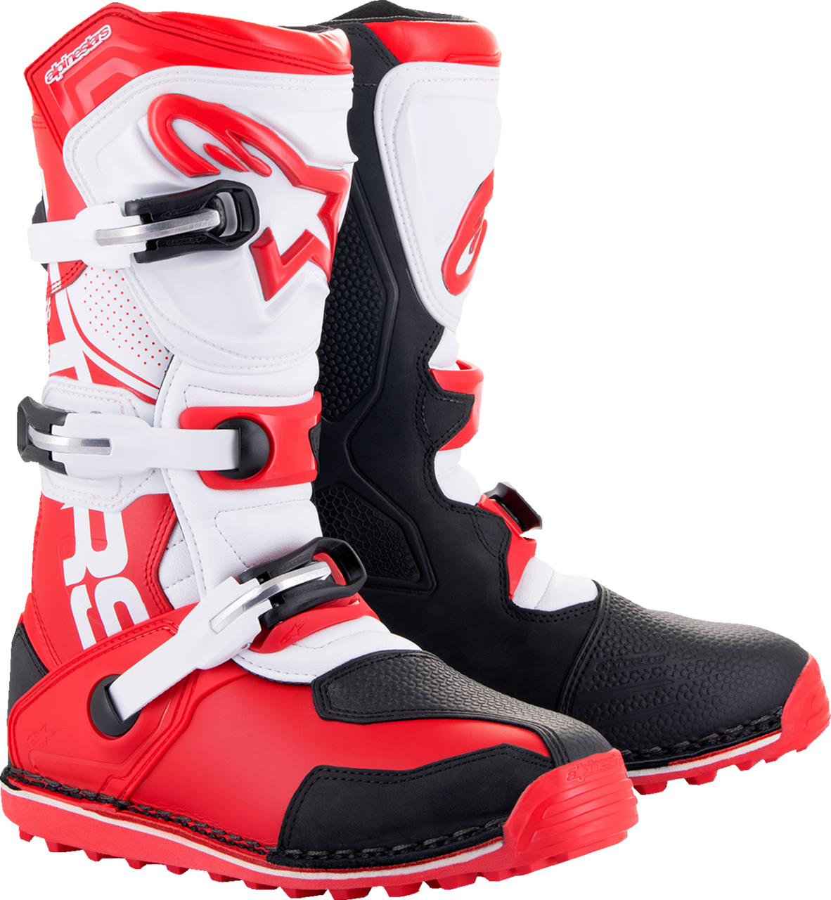 Alpinestars Tech-T Boots - Red/Black/White - US 10 / EU 44.5